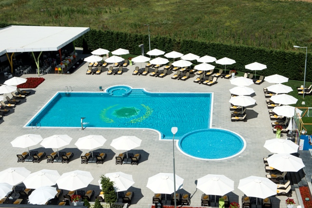 Emerald Pristina Kosovo Outdoor pool view 1